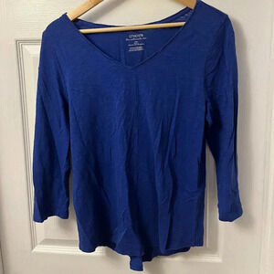 Women’s Chico’s Short Sleeve Tee Size 1